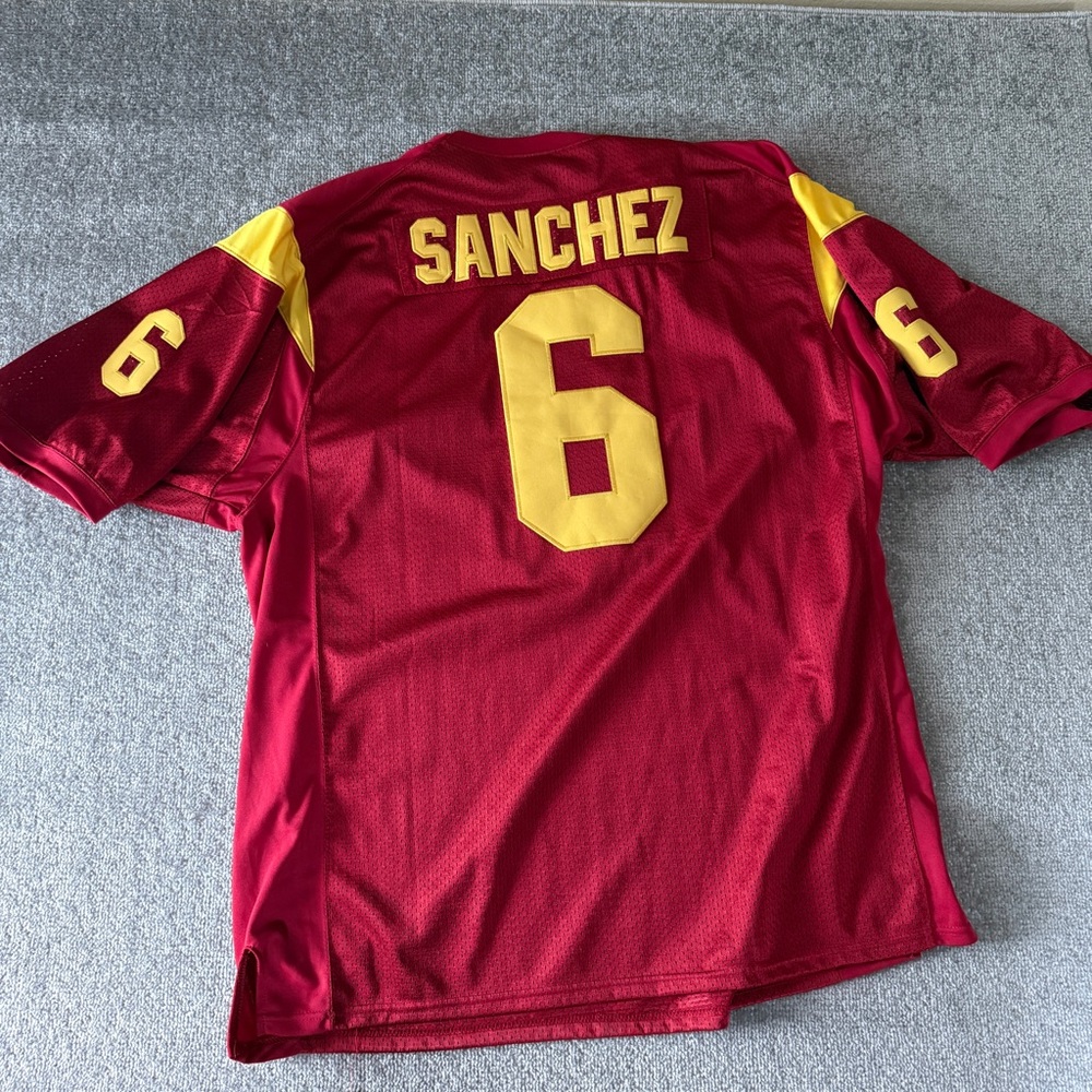 USC Trojans #6 Mark Sanchez Nike Football Jersey Men's Size XXL / 54 Authentic